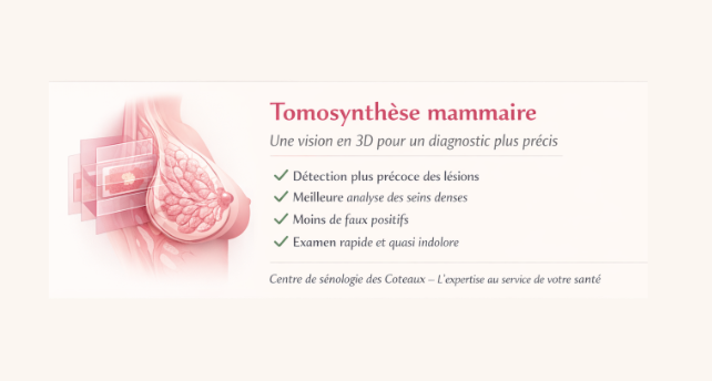 La tomosynthèse mammaire : une avancée majeure pour le dépistage du cancer du sein